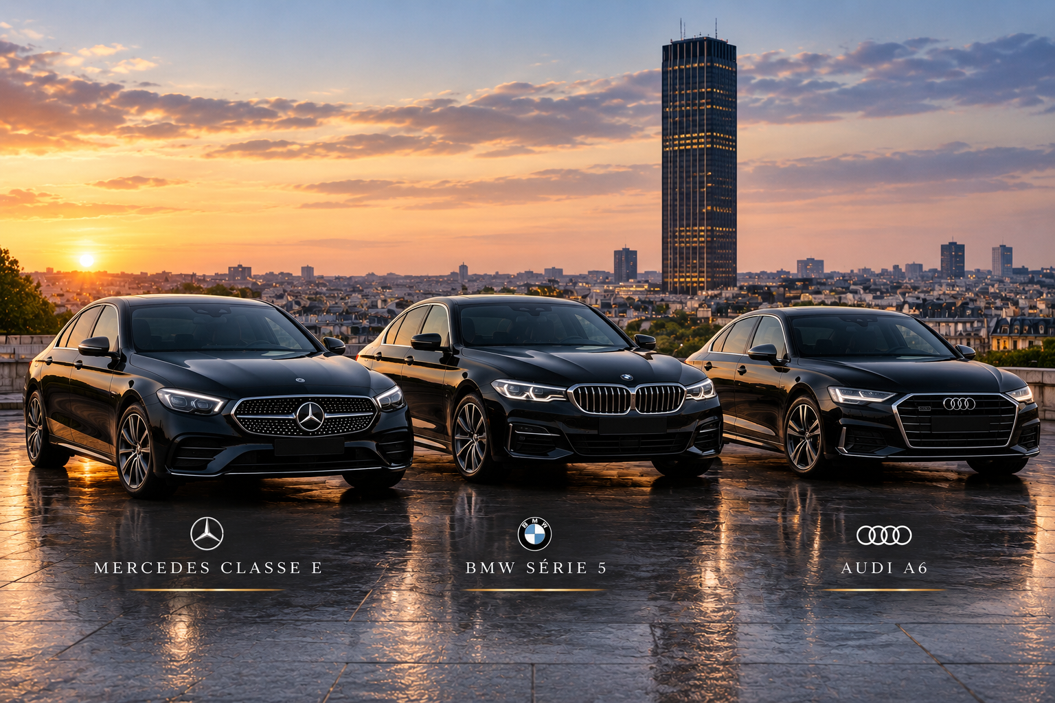Gamme Berline — Mercedes Classe E VTC Paris