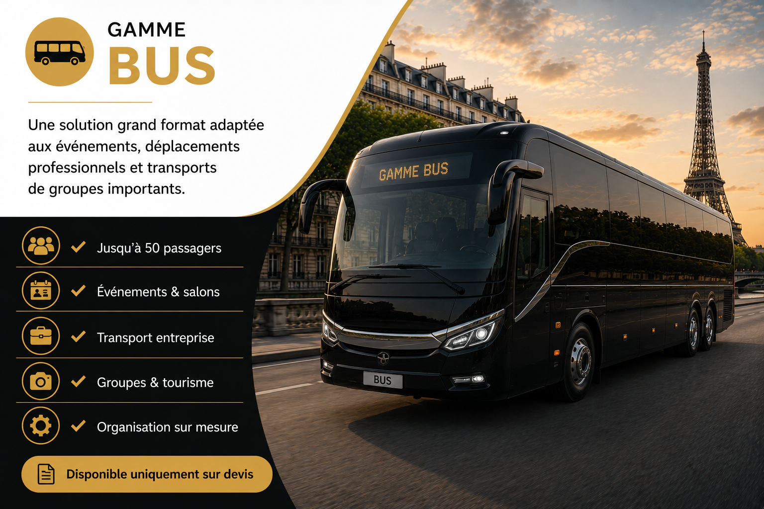 Bus Grand Format — Transport groupe Paris