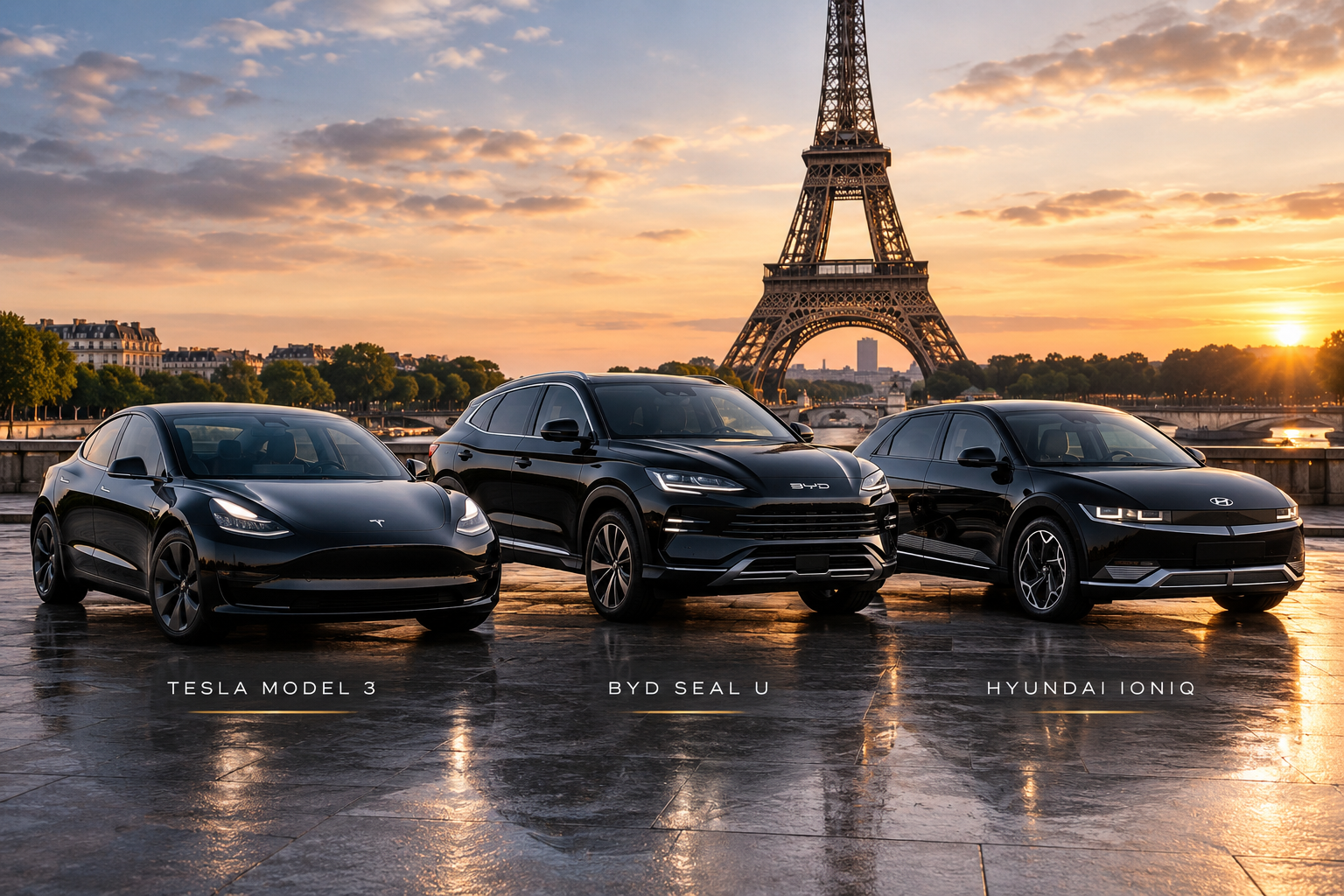 Gamme Green — Tesla Model 3 VTC Paris