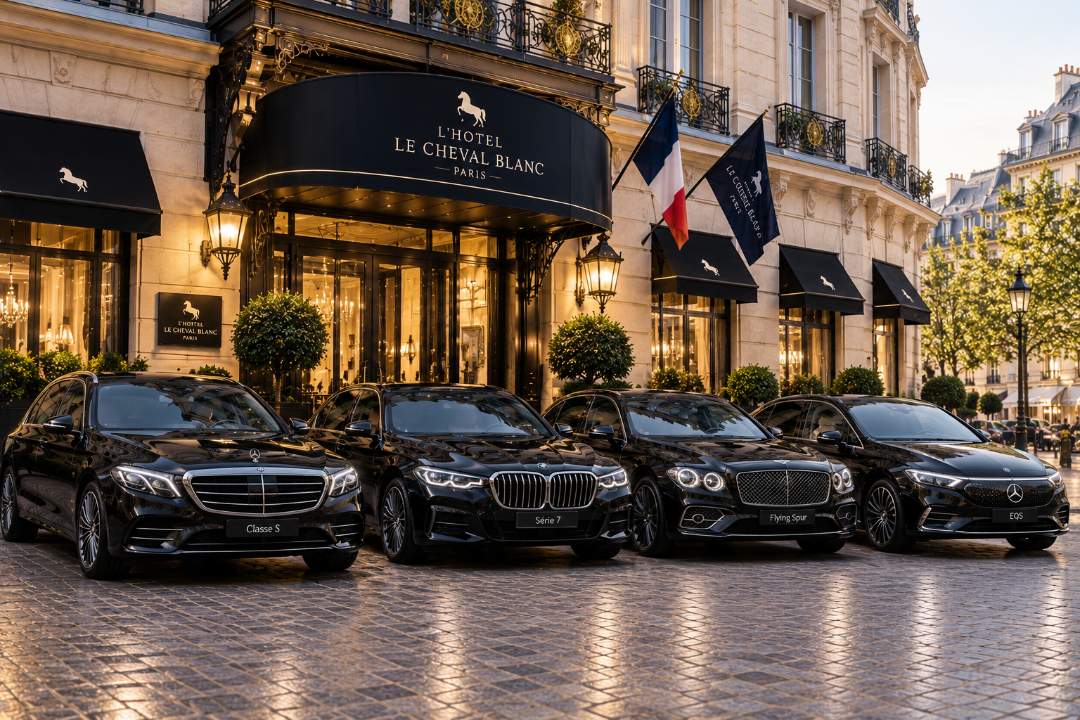 Gamme Luxe — Mercedes Classe S VTC Paris