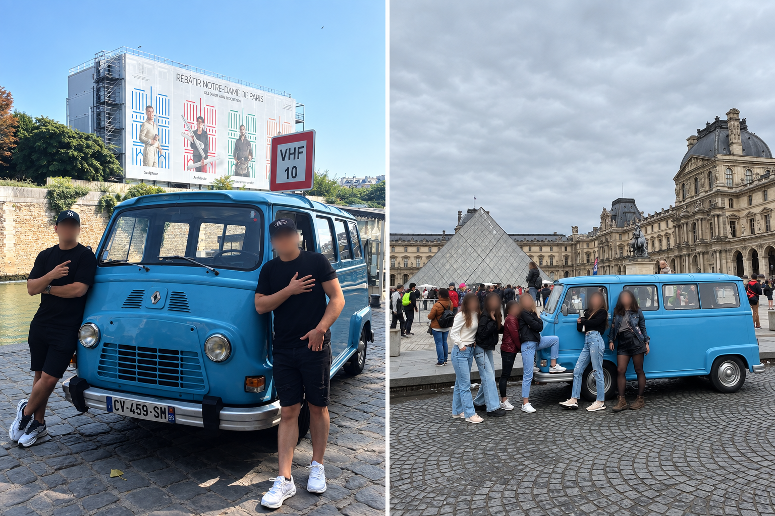Estafette Louvre