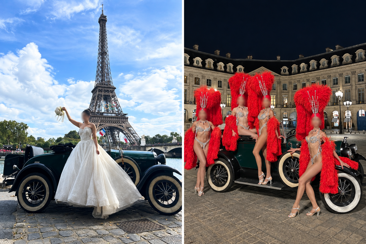 Ford A mariage Eiffel
