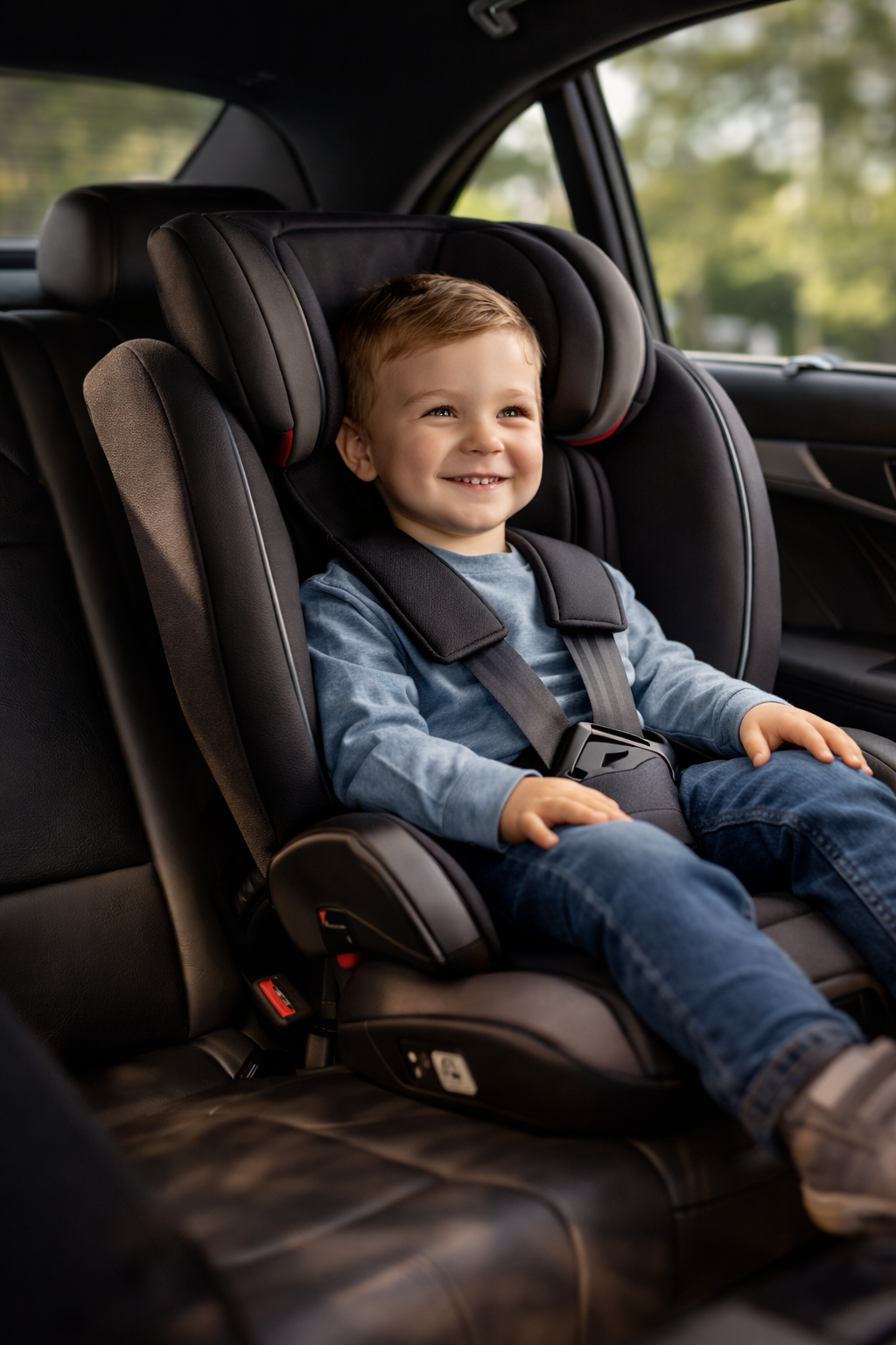 siège enfant voiture VTC Paris