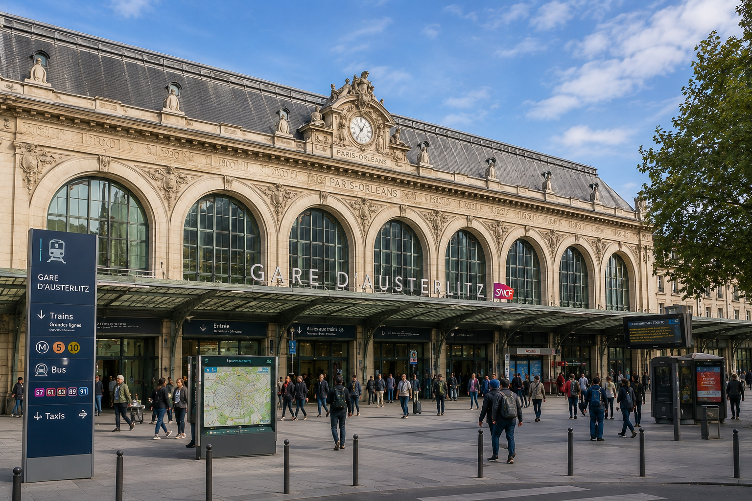 vtc gare d’Austerlitz