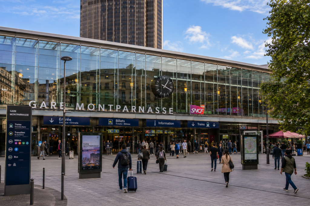 chauffeur privé gare montparnasse